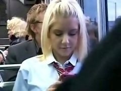 Foreign School Babes Get Fucked On A Bus In Japan