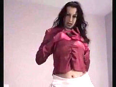enormous baps Mature Trinity  in pinkish hose and white skirt (TheNylonChannel)