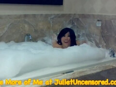 #JulietUncensoredRealityTV Season 2 Episode 76: Asian Milf with Real Natural Boobs Photoshoot & Closeup Pissing POV