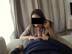 Amateur, Grosse bite, Brunette brune, Éjaculation interne, Famille, Pov, Chatte, Maigrichonne