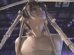Horny Japanese girl in Exotic BDSM JAV clip