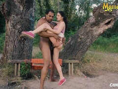 Interracial Public Sex in the Park ft. Ms. DiCaprio!