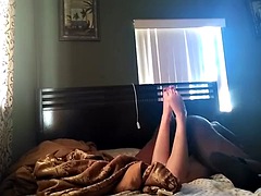 Redhead housewife gets fucked in front of CCTV
