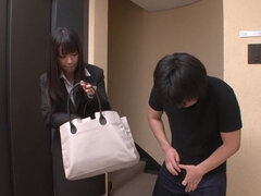 Handsome Kotomi Asakura attending in cum shot porn video