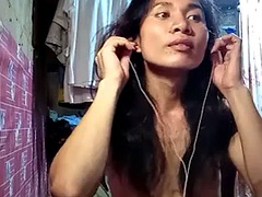 Fetisch, Filipina, Hardcore, Latex, Masturbation, Transfrau, Solo, Titten