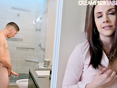 BANGBROS - Busty Stepmom Gets Perverted In Front Of Taboo Cock