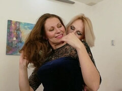 horny housewives Audrey and Artemia fooling around