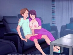 Climactic sex scenes from SexNote video game - Part 4 starring a busty stepmom and a horny doctor