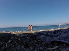 Strand, Grosser schwanz, Britisch, Griechisch, Pool, Öffentlich, Erotischer film, Titten