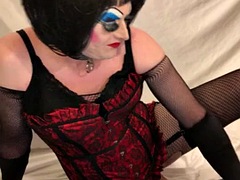 Anal, Gode, Hard, Gode énorme, Transsexuelle, Solo, Suçant, Webcam