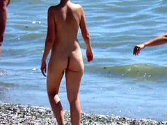naturist stunning intimate Beach Couples Voyeur Spycam HD Video