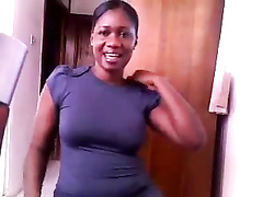 Terrific bootie african webcam striptease after church ameman