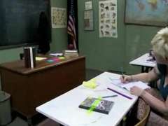 Teacher Lisa Ann Screws a Nasty Spit-Filled Student