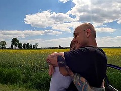 Polish amateur couple fuck in a haystack - Porn Sign Language