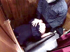 british stunner Absolves Sins at Confessional Gloryhole