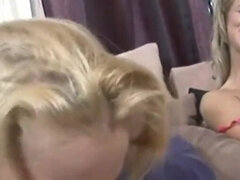 Nick Lang and Caty Campbell fuck with big dick in threesome