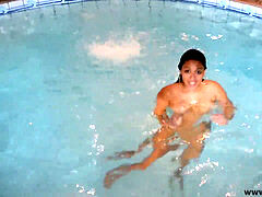 Thais in the pool