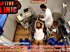 Melany Lopez behind the scenes nude in The Remote Interrigation Center - Bloopers, Full Movie on CaptiveClinicCom