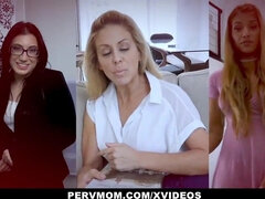 PervMom - Super-Hot Ash-Blonde Step-Mother (Aaliyah Love) Entices And Smashes Son