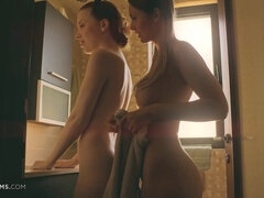 Luxurious lesbian video featuring Sia Siberia and Lottie Magne on ULTRAFILMS