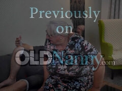 OLDNANNY Lacey Starr ordered a female escort to her hotel room