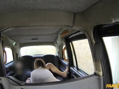 Back seat anal for curvy lass
