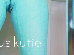 18, Amatør, Kameltå, Solo, Spandex, Teenager