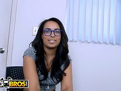 Anal, Tir de sperme, Lunettes, Hard, Fille latino, Lingerie, Chatte, Épouse