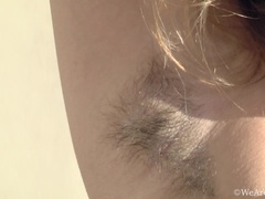 Blondynka, Włochaty, Bielizna, Obrzmiałe sutki, Tatuaż