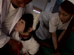 Comely Japanese bitch in incredible medical sex video