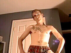 Amateur, Gay, Masturbación, Flaco