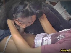 아마추어, 크고 아름다운 여자, 큰 엉덩이, 약간 뚱뚱한, 커플