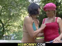 Checa, Lesbiana, Maduro, Mamá, Al aire libre, Realidad, Adolescente, Juguetes