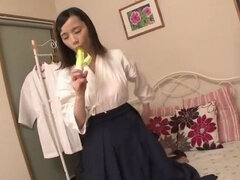 Asiatisch, Hochschule, Dildo, Fetisch, Japanische massage, Solo, Titten