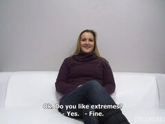 Stor røv, Blondine, Tjekke, Hårdt, Vibrator