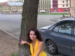 Mooi, Diep in de keel, Lul, Natuurlijk, Buiten, Openbaar, Mager, Tieten likken