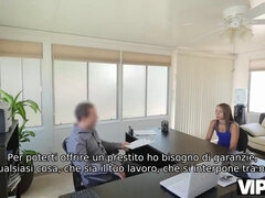 18 anni, Bionda, Cieca, Europea, Soldi, Ufficio, Figlio, Ragazza