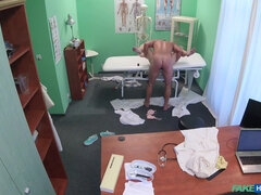 Fake Hospital - Cute Patient Humped Hard By Doctor 2 - Georgio Black