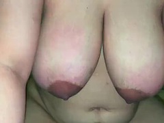 Stepmom with big tits came to my room naked late at night, started riding my dick and made me cum in her pussy