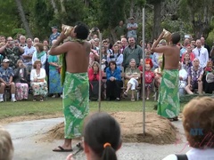 A beautiful night at the luau followed by a creampie the next day