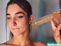 Bambino, Nero, Brunetta, Vibratore, Di colore, Succhiando, Tette, Giochi