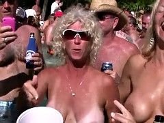 naked pool party key west florida real vacation video