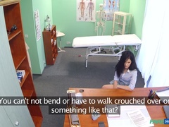 Amateur, Cul, Sucer une bite, Médecin, En levrette, Bureau, Pov, Uniforme