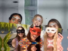 18 éves, Monumentális dákó, Cumizás, Fétis, Négyes, Csoport, Latin lány, Tabu