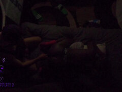 Afrykański, Amatorka, Amerykański, Analny, Czarny, Para, Wielorasowy