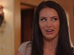 Жопа, Язык в попке, Спальня, Брюнетки, В машине, Пальцем, Лесбиянка, Тату