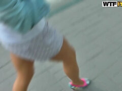 Exciting public fuck in a park