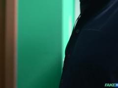 Salle de bains, Tromperie, Couple, Médecin, Bureau, Pov, Chatte, Uniforme