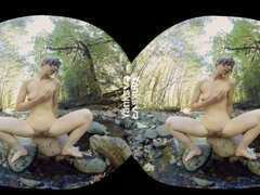 En tercera dimension, Hd, Masturbación, Al aire libre, Realidad, Solo, Tetas, Vibrador