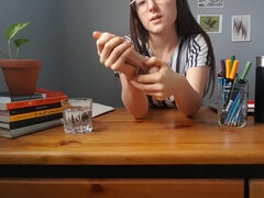 18, Zadok, Masturbácia, Pička, Školáčka, Sólo, Teenka, Vlhká